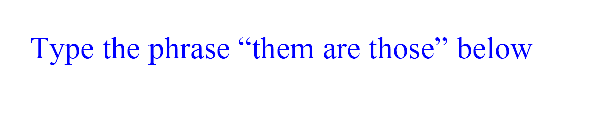 human verification image