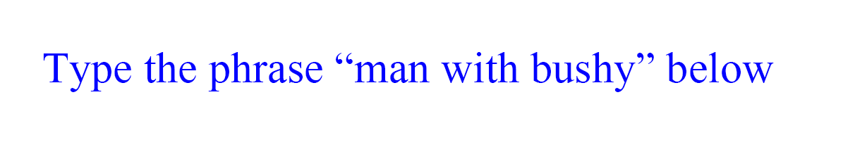 human verification image