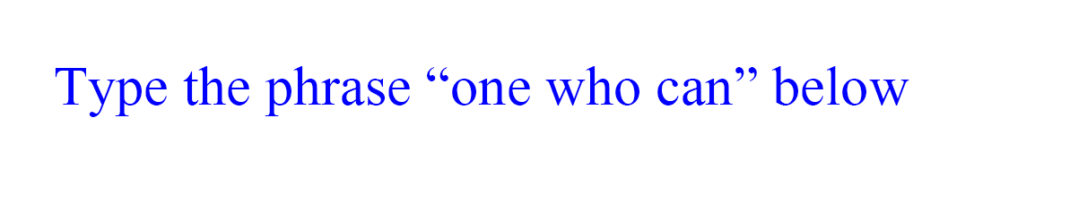 human verification image